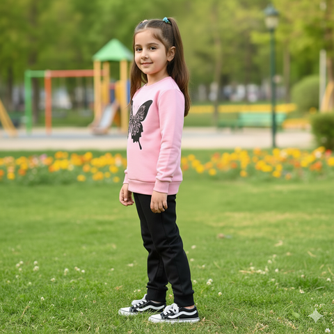 Imported Winter Set for Baby Girls 👧 – Warm, Soft & Super Cute!